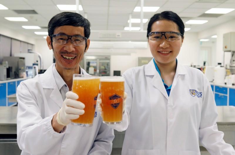 Burp! Singapore scientists hope for probiotic beer hit